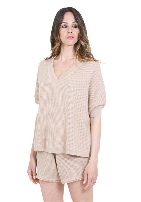 PONCHO NOT SHY | Maglie | LEAH-NF3B002COC002BEIGE